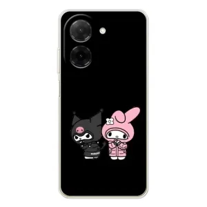 Чохол з кроликом Куромі на Xiaomi Poco C71 (Куромі і Мелоді)