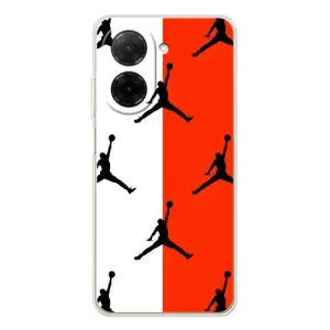 Чехлы для Xiaomi Poco C71 - с картинкой JORDAN (AlphaPrint) (Лого Джордан)