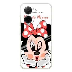 Эксклюзивный чехол для Xiaomi Poco C71 (AlphaPrint - Мультяшные) (Маус Минни)
