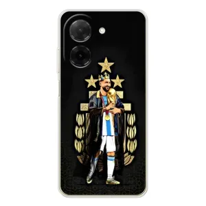 Чохли для Xiaomi Poco C71 (Leo чемпіон) (AlphaPrint) (Мессі Король)