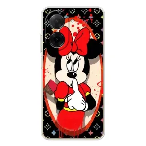 Чехол Disney Mouse Xiaomi Poco C71 (PREMIUMPrint) (Минни Маус ЛВ)