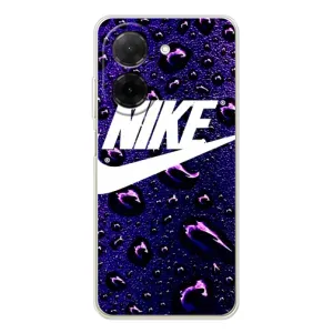 Чехол для Xiaomi Poco C71 - с принтом Найк (AlphaPrint) (Найк принт)
