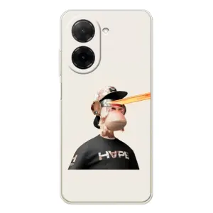 Чехлы с Обезьянами NFT для Xiaomi Poco C71 (AlphaPrint) (обезьяна NFT в очках)