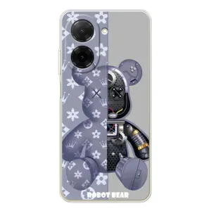 Крутые Чехлы Луи Виттон для Xiaomi Poco C71 (AlphaPrint) (Робот Мишка)