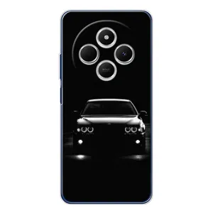 Чехол для Поко С75 - с принтом БМВ (AlphaPrint) (Машина BMW)