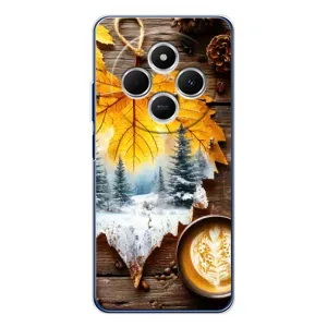 Чехол с принтом «Осенне-зимний кофе» для Xiaomi Poco C75