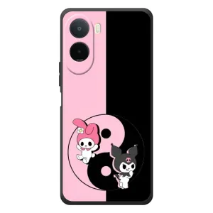 Чехол с кроликом Куроми на Xiaomi Poco C81 Pro (Куроми Инь Янь)