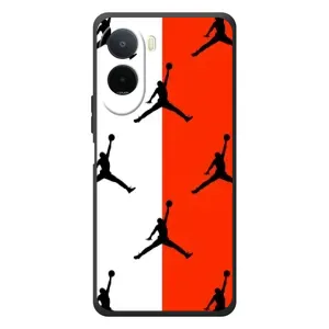 Чехлы для Xiaomi Poco C81 Pro - с картинкой JORDAN (AlphaPrint) (Лого Джордан)
