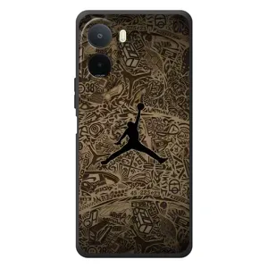 Чехлы для Xiaomi Poco C81 Pro - с картинкой JORDAN (AlphaPrint) (Logo Jordan)
