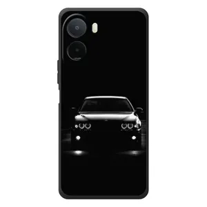 Чехол для Сяоми Поко С81 Про - с принтом БМВ (AlphaPrint) (Машина BMW)