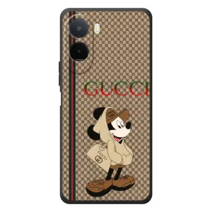 Чехлы ГУЧЧИ для Сяоми Поко С81 Про (AlphaPrint) (Mickey GUCCI)