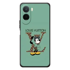 Чохли Луі Вітон для Xiaomi Poco C81 Pro (AlphaPrint - LOUIS VUITTON) (Міккі Маус LV)