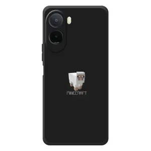 Чохол Майнкрафт на Xiaomi Poco C81 Pro (AlphaPrint) Minecraft (Овечка Майнкрафт)