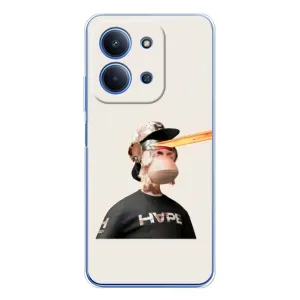 Чехлы с Обезьянами NFT для Xiaomi Poco C85 (AlphaPrint) (обезьяна NFT в очках)