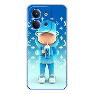 Крутые Чехлы Луи Виттон для Xiaomi Poco C85 (AlphaPrint) (Парень LV)