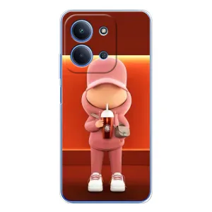 Крутые Чехлы Луи Виттон для Xiaomi Poco C85 (AlphaPrint) (С Кофе)