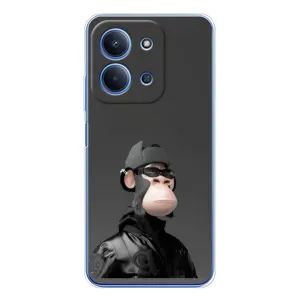 Чехлы с Обезьянами NFT для Xiaomi Poco C85 (AlphaPrint) (стильная обезьяна NFT)
