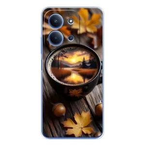 Чехол с принтом «Темный кофе» для Xiaomi Poco C85