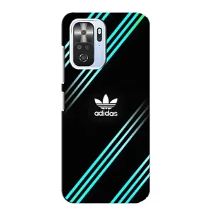 Чехлы Адидас для Xiaomi POCO F3 (AlphaPrint) (Адидас с полосами)