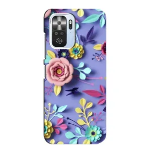 Чехлы с Цветами для Xiaomi POCO F3 (VPrint) (Цветочный дизайн)