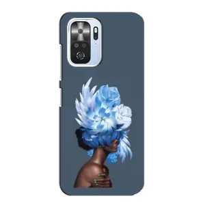 Чехлы (ART) Цветы на Xiaomi POCO F3 (VPrint) (Цветы на голове)