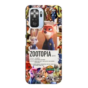 Чехол Зоотрополіс на Xiaomi POCO F3 (Постер Зверополис)