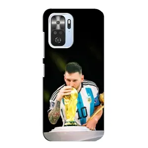 Чохли для Xiaomi POCO F3 (Leo чемпіон) (AlphaPrint) (Кубок Мессі)
