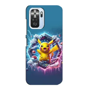 Чохол з Пікачу на Xiaomi POCO F3 (Лого Пікачу)