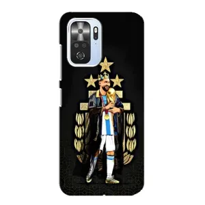 Чохли для Xiaomi POCO F3 (Leo чемпіон) (AlphaPrint) (Мессі Король)