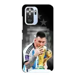 Чохли для Xiaomi POCO F3 (Leo чемпіон) (AlphaPrint) (Мессі Чемпіон)