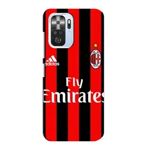 Чехлы для Xiaomi POCO F3 (VPrint) - Футбольные клубы (Milan)