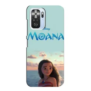 Чехол с мультфильмом Моана Xiaomi POCO F3 (Портрет Моана)