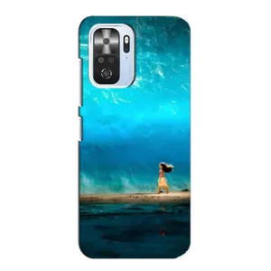 Чехол с мультфильмом Моана Xiaomi POCO F3 (Океан Моана)