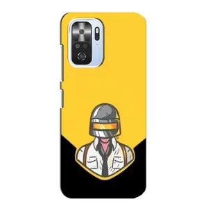 Чеjхол PUBG для Ксяомі POCO F3 (AlphaPrint) (Пабг в шоломі)