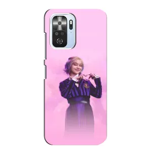 Чехол с дизайном Венздей 2 на Xiaomi POCO F3 (Яркая Энид Уэнздей)