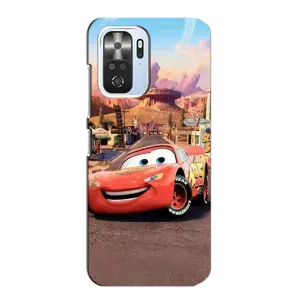 Силиконовый чехол Маквин для Xiaomi POCO F3 (Радиаторный Спрингс Маквин)