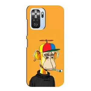 Чехлы с Обезьянами NFT для Xiaomi POCO F3 (AlphaPrint) (Скучающая Обезьяна NFT)