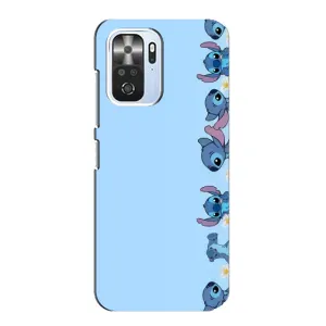 Чехол с принтом Стич на Xiaomi POCO F3 (Стич фон)
