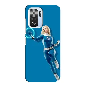 Чехол с принтом Фантастическая четверка для Xiaomi POCO F3 (Сью Сторм полет)