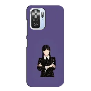 Чехлы Венсдей на Xiaomi POCO F3 Уэнсдей (AlphaPrint)