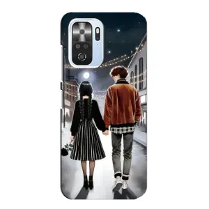 Чехол с дизайном Венздей 2 на Xiaomi POCO F3 (Уэнздей и Тайлер)