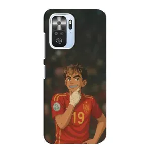 Чохол з футболістом Ламін Ямаль Xiaomi POCO F3 (Ямаль аніме)