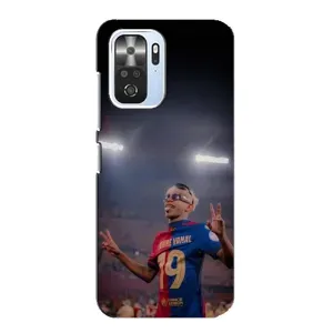 Чохол з футболістом Ламін Ямаль Xiaomi POCO F3 (Ямаль на стадіоні)