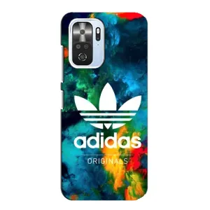 Чехлы Адидас для Xiaomi POCO F3 (AlphaPrint) (Яркий Адидас)