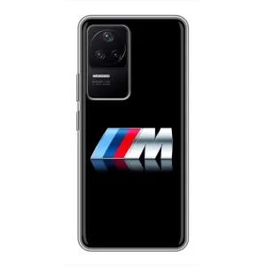 Чехол для Поко Ф4 (5G) - с принтом БМВ (AlphaPrint) (AMG)