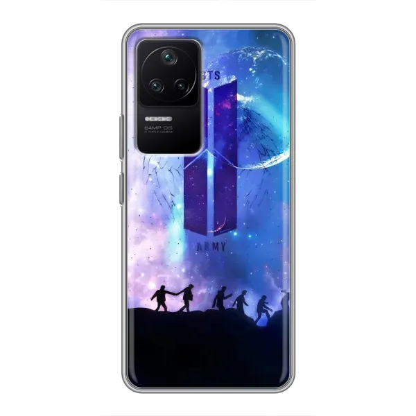 Чохол з принтом «Army BTS» для Xiaomi POCO F4 (5G) Чохол з принтом «Army BTS» для Xiaomi POCO F4 (5G)
