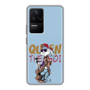 Чохли з крутими принтами для Xiaomi POCO F4 (5G) - (PREMIUMPrint) (Бакс Бани)