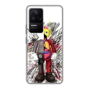 Чохли для Xiaomi POCO F4 (5G) - Bearbrick Louis Vuitton (PREMIUMPrint) (Беарбрік)