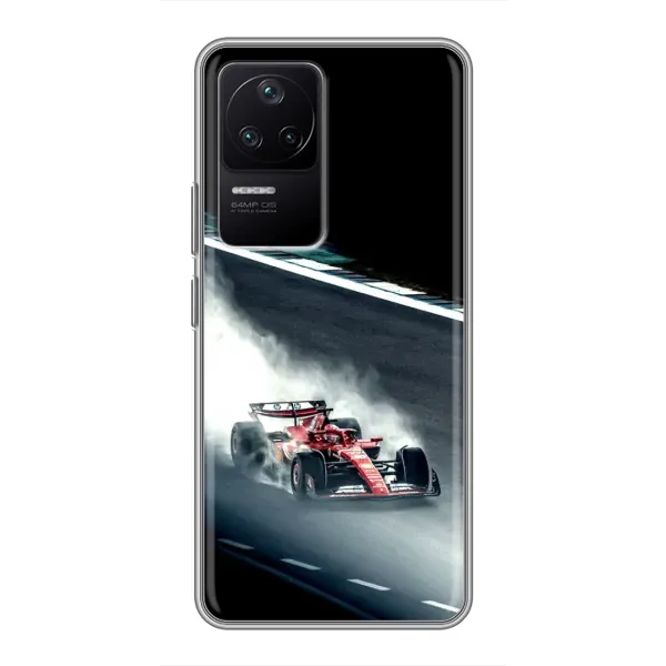 Чехол с принтом «Болид гоночный» для Xiaomi POCO F4 (5G)