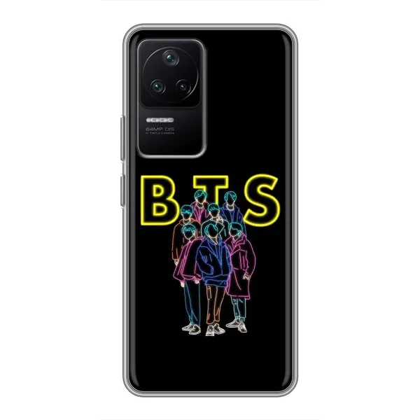 Чохол з принтом «BTS стайл» для Xiaomi POCO F4 (5G) Чохол з принтом «BTS стайл» для Xiaomi POCO F4 (5G)